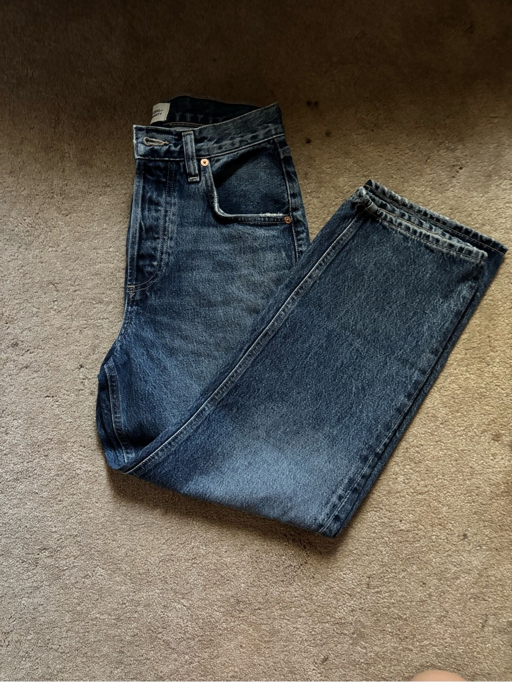 Citizens Of Humanity 100% cotton Dark Blue Wash Jeans size 24
